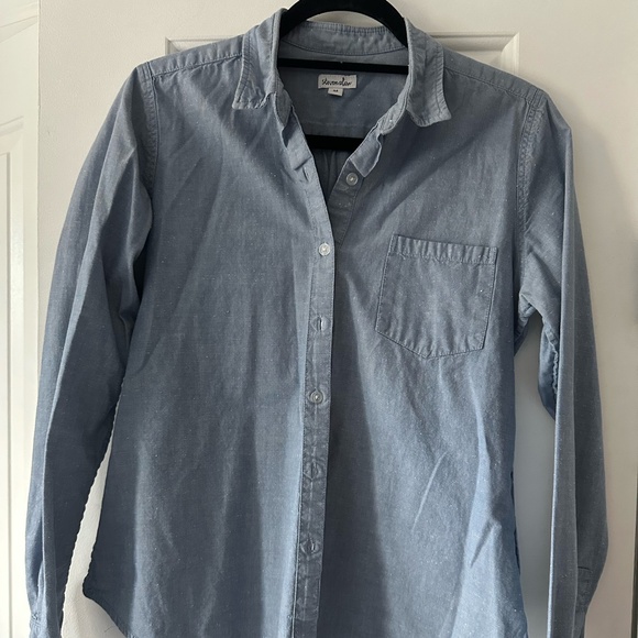 Steven Alan Chambray Button Down Sz M - Picture 1 of 3